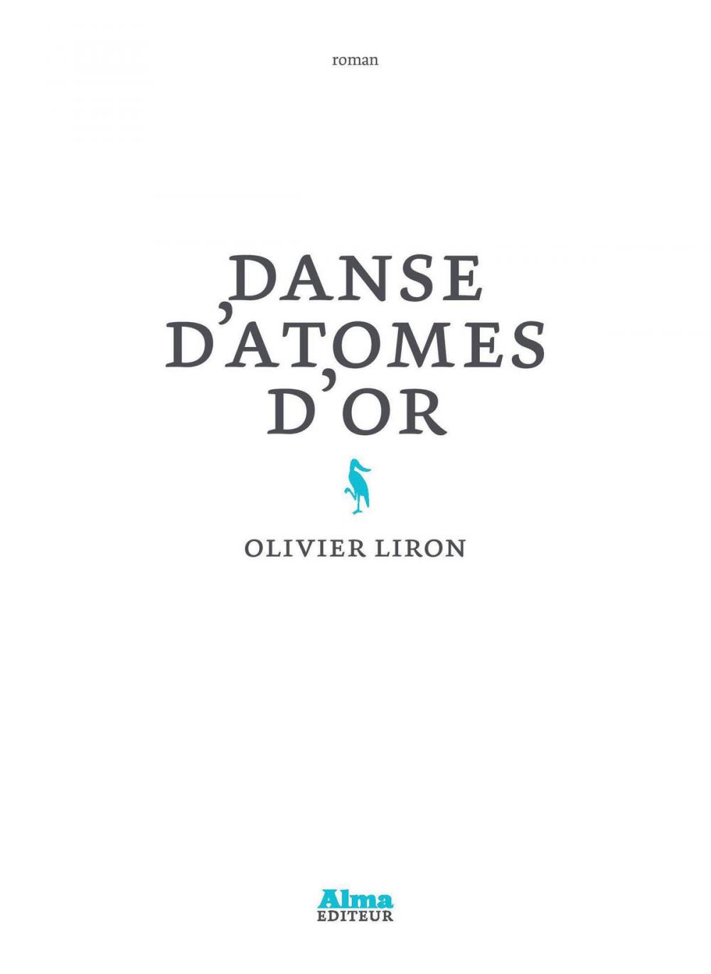 Big bigCover of Danse d'atomes d'or