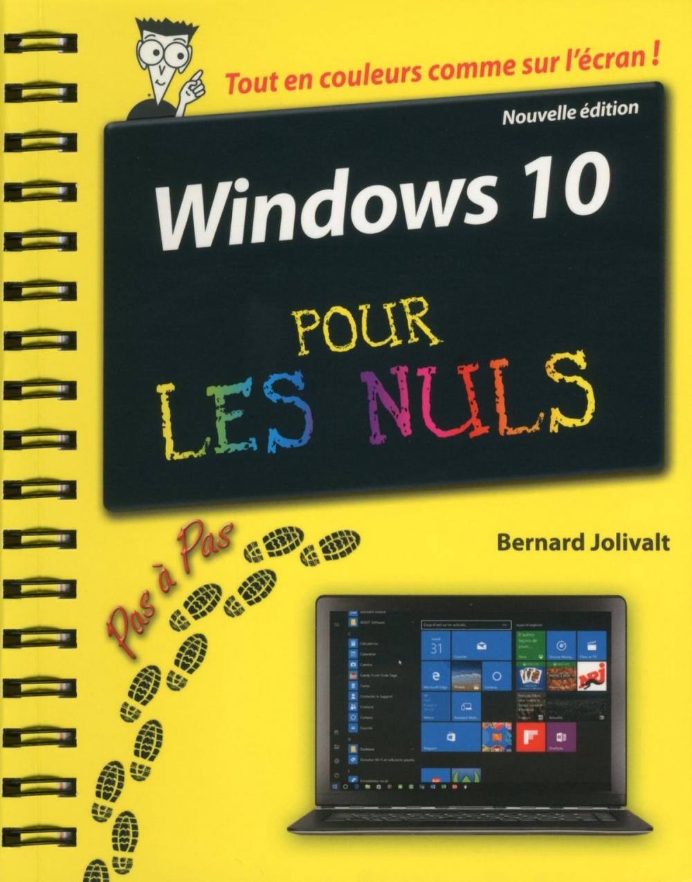 Big bigCover of Windows 10 pas à pas pour les Nuls, 2e