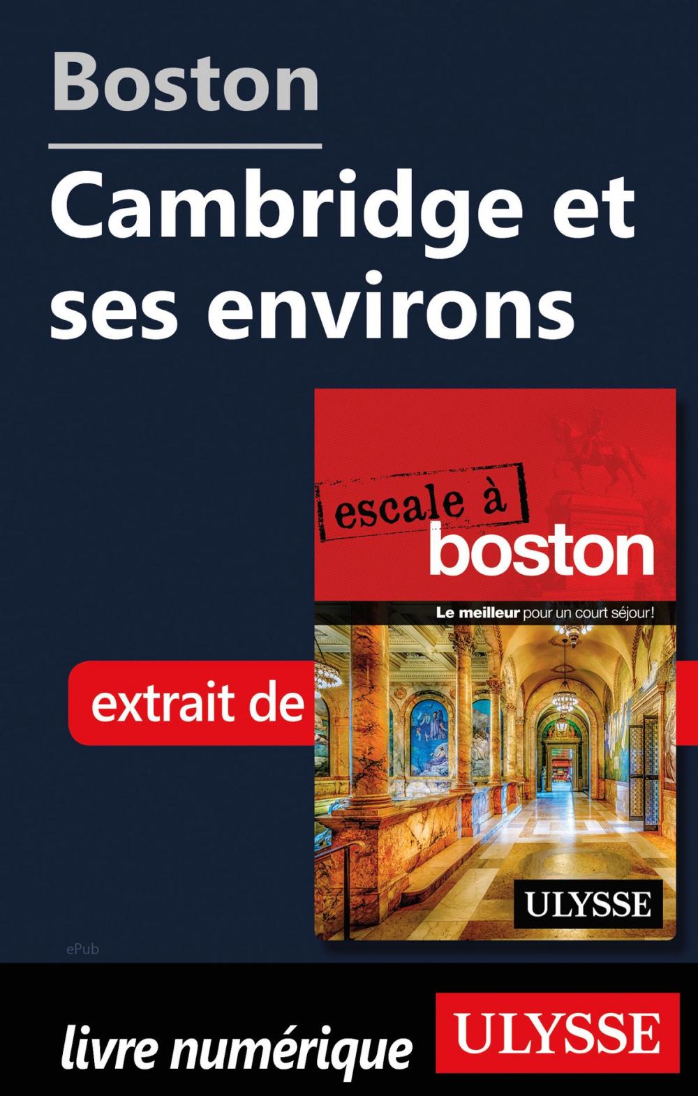 Big bigCover of Boston - Cambridge et ses environs