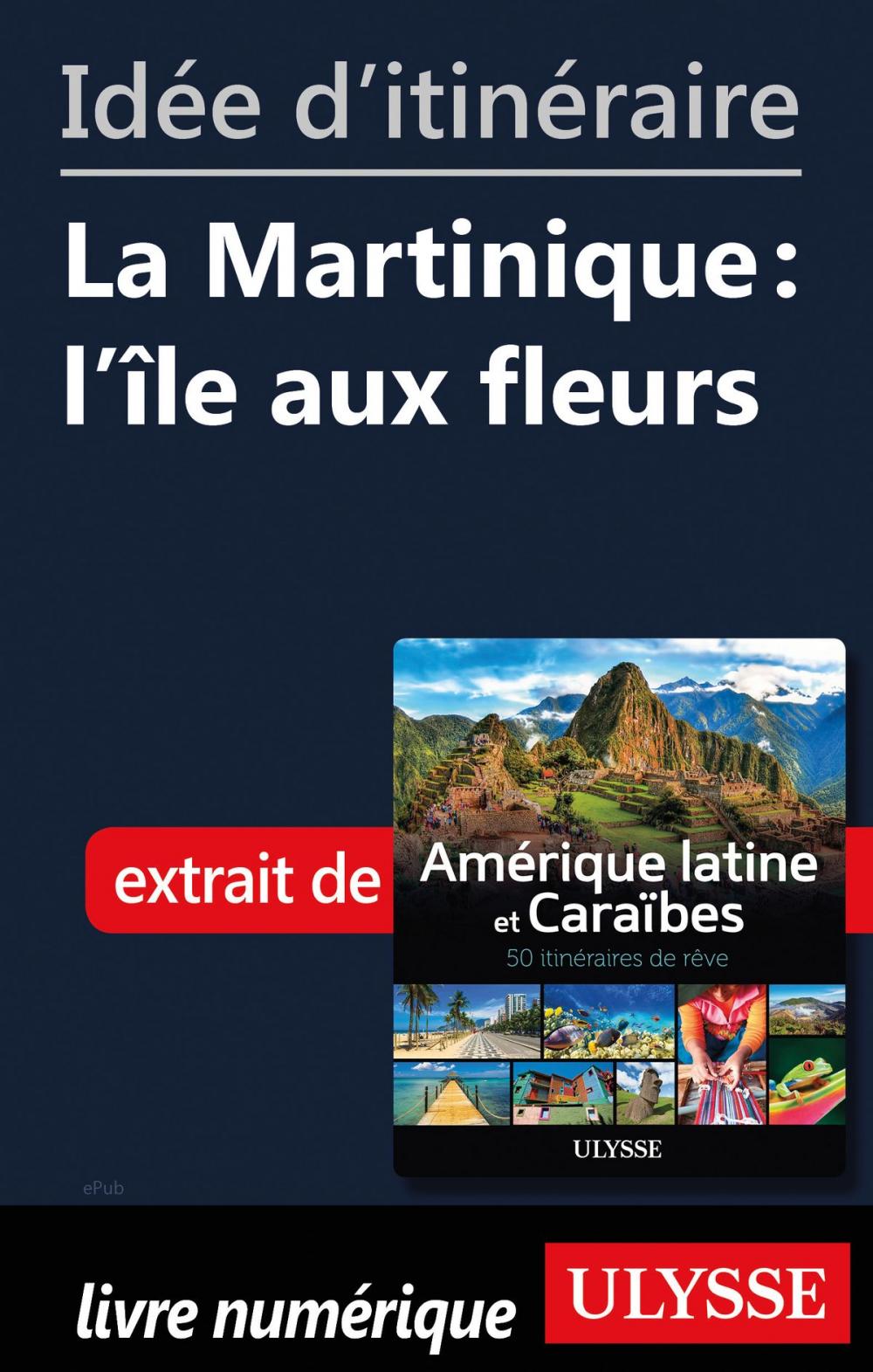 Big bigCover of Idée d'itinéraire - La Martinique : l'île aux fleurs