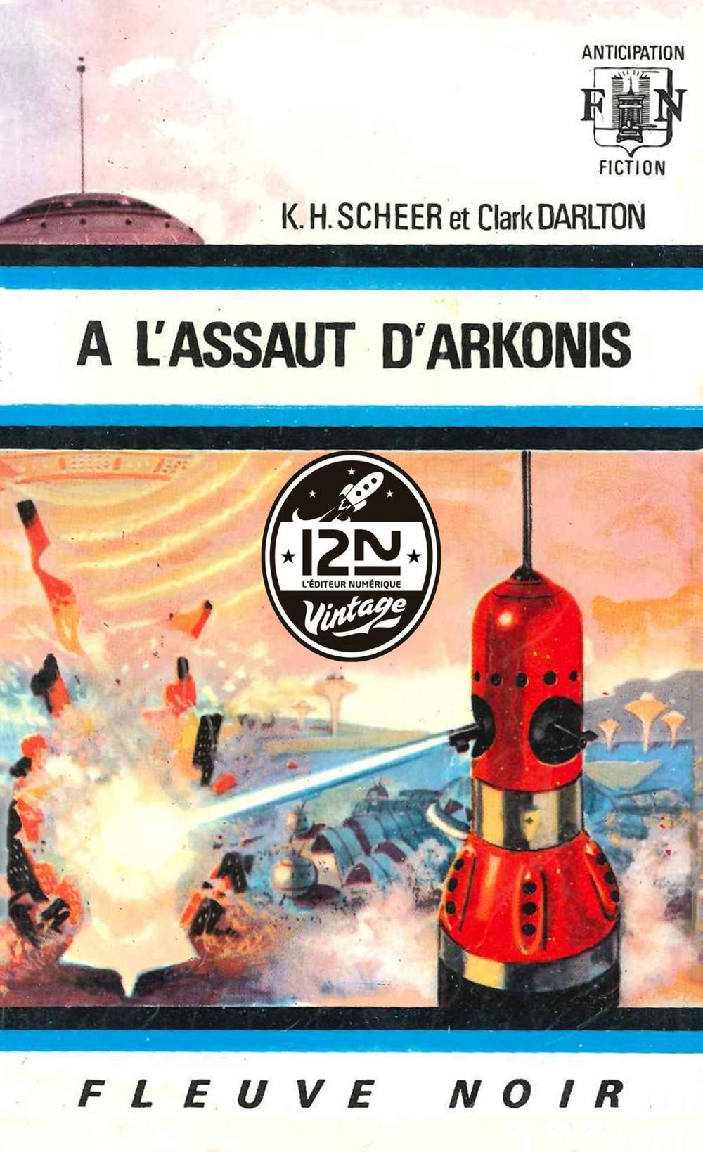 Big bigCover of Perry Rhodan n°16 - A l'assaut d'Arkonis