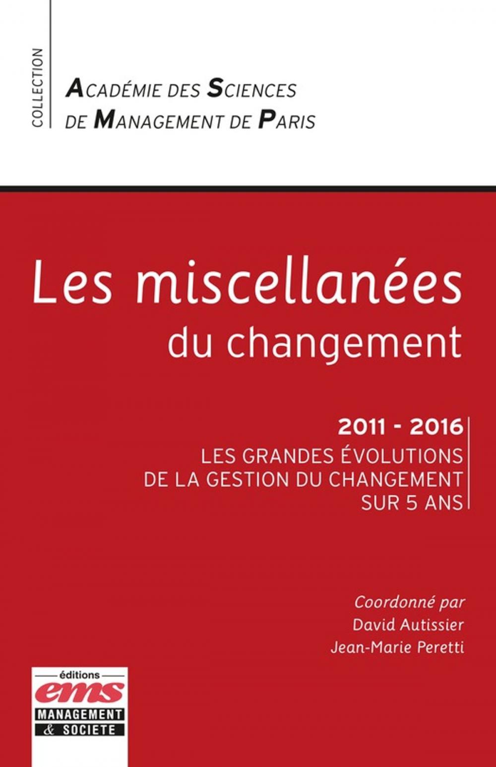 Big bigCover of Les miscellanées du changement