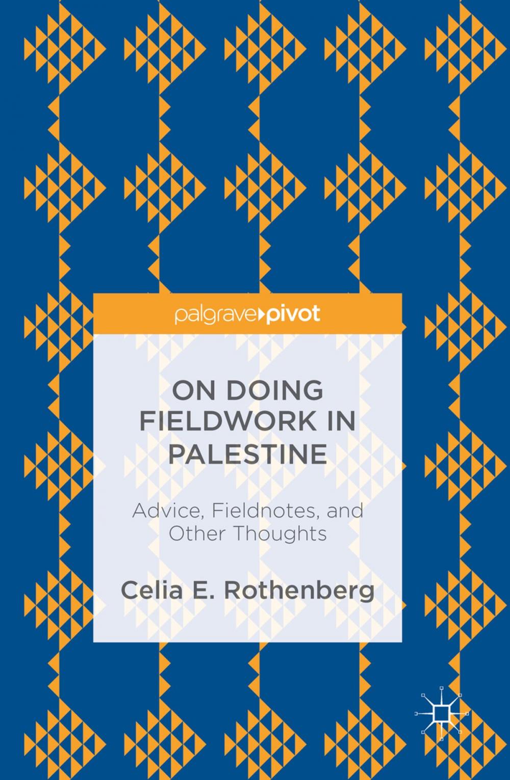 Big bigCover of On Doing Fieldwork in Palestine