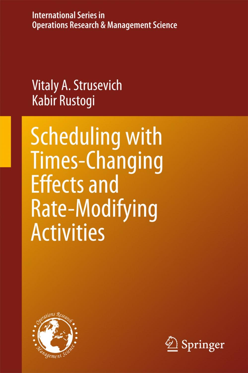 Big bigCover of Scheduling with Time-Changing Effects and Rate-Modifying Activities