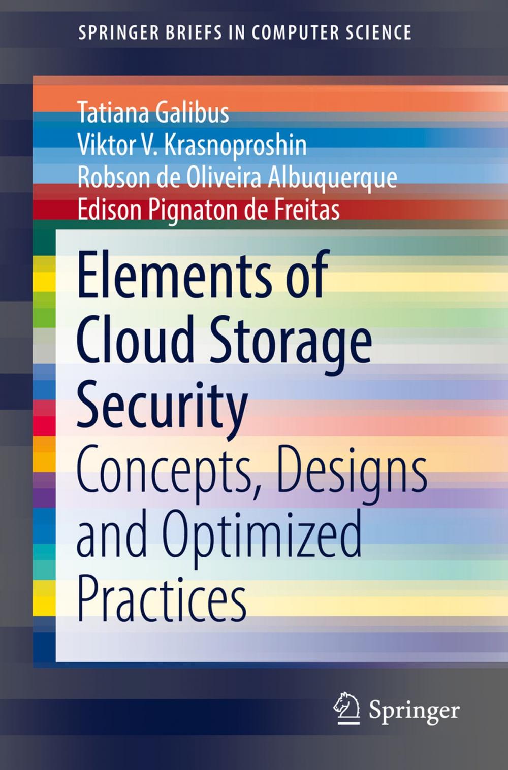 Big bigCover of Elements of Cloud Storage Security