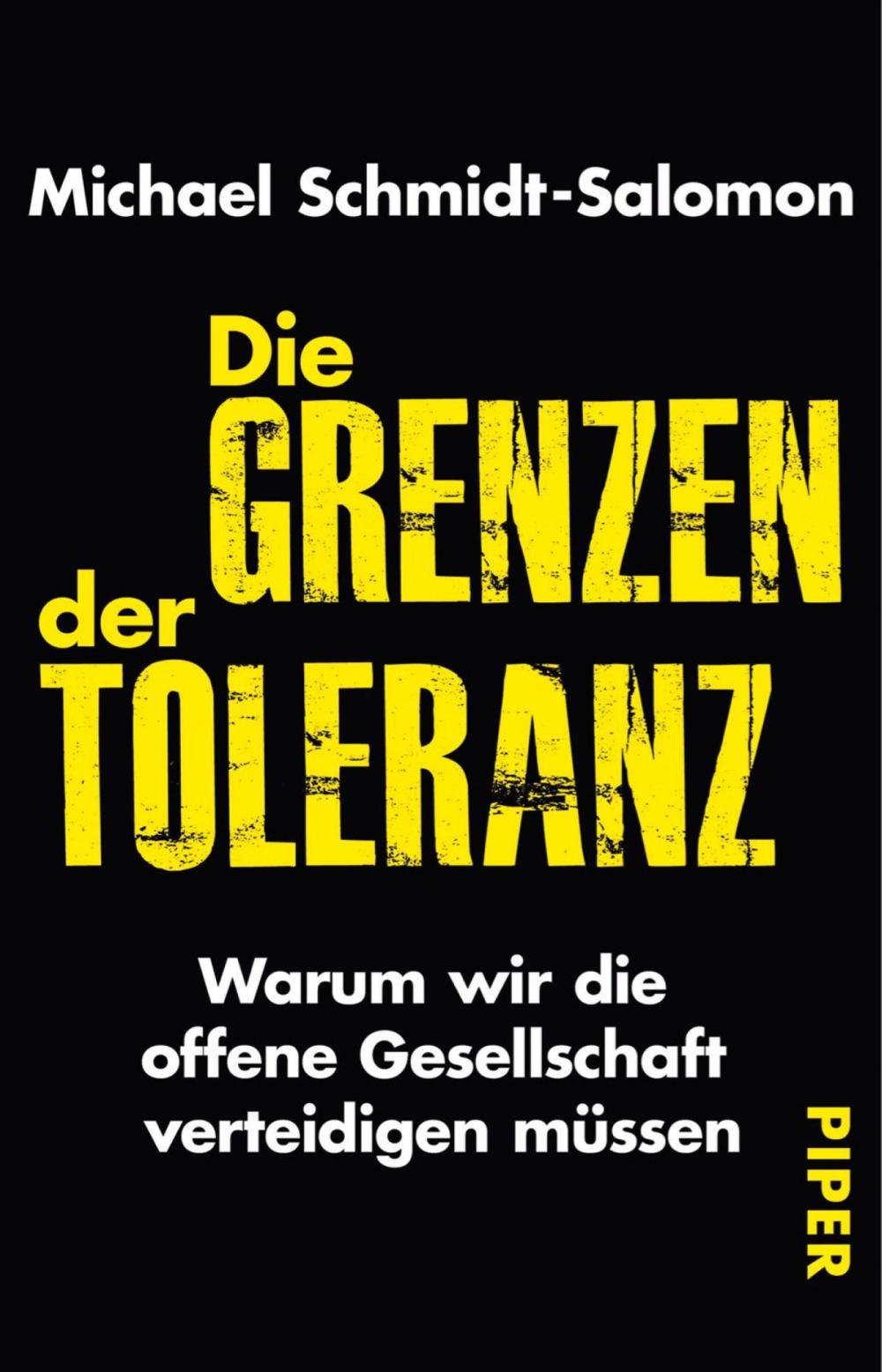 Big bigCover of Die Grenzen der Toleranz