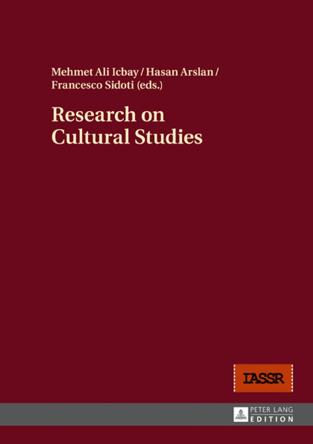 Big bigCover of Research on Cultural Studies