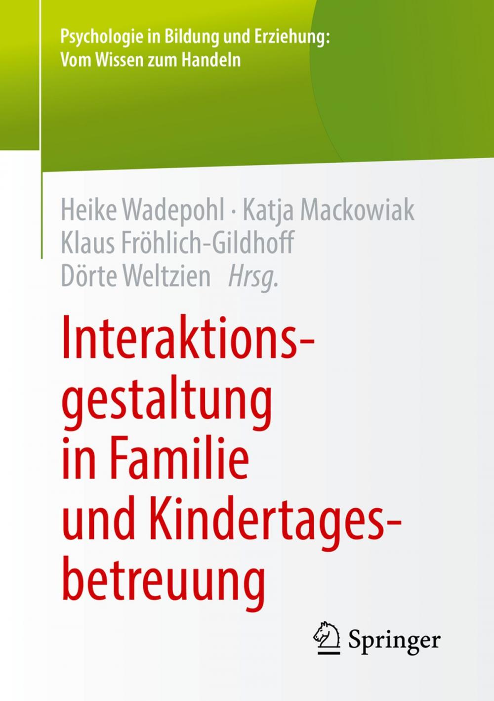 Big bigCover of Interaktionsgestaltung in Familie und Kindertagesbetreuung