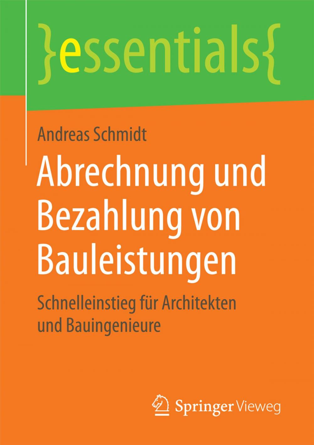 Big bigCover of Abrechnung und Bezahlung von Bauleistungen