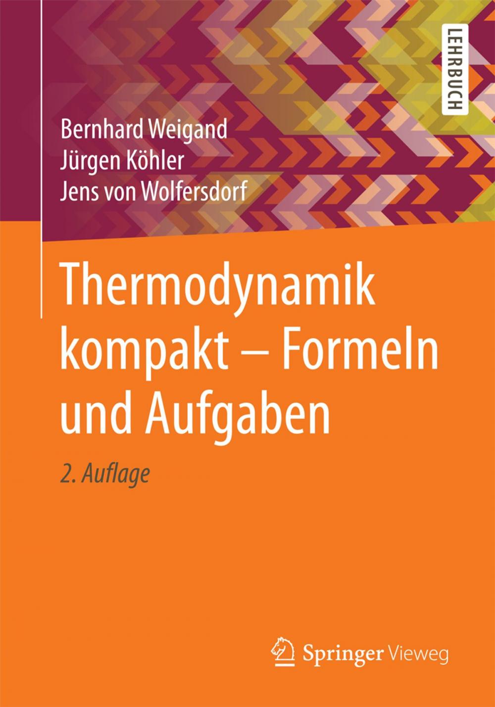 Big bigCover of Thermodynamik kompakt - Formeln und Aufgaben