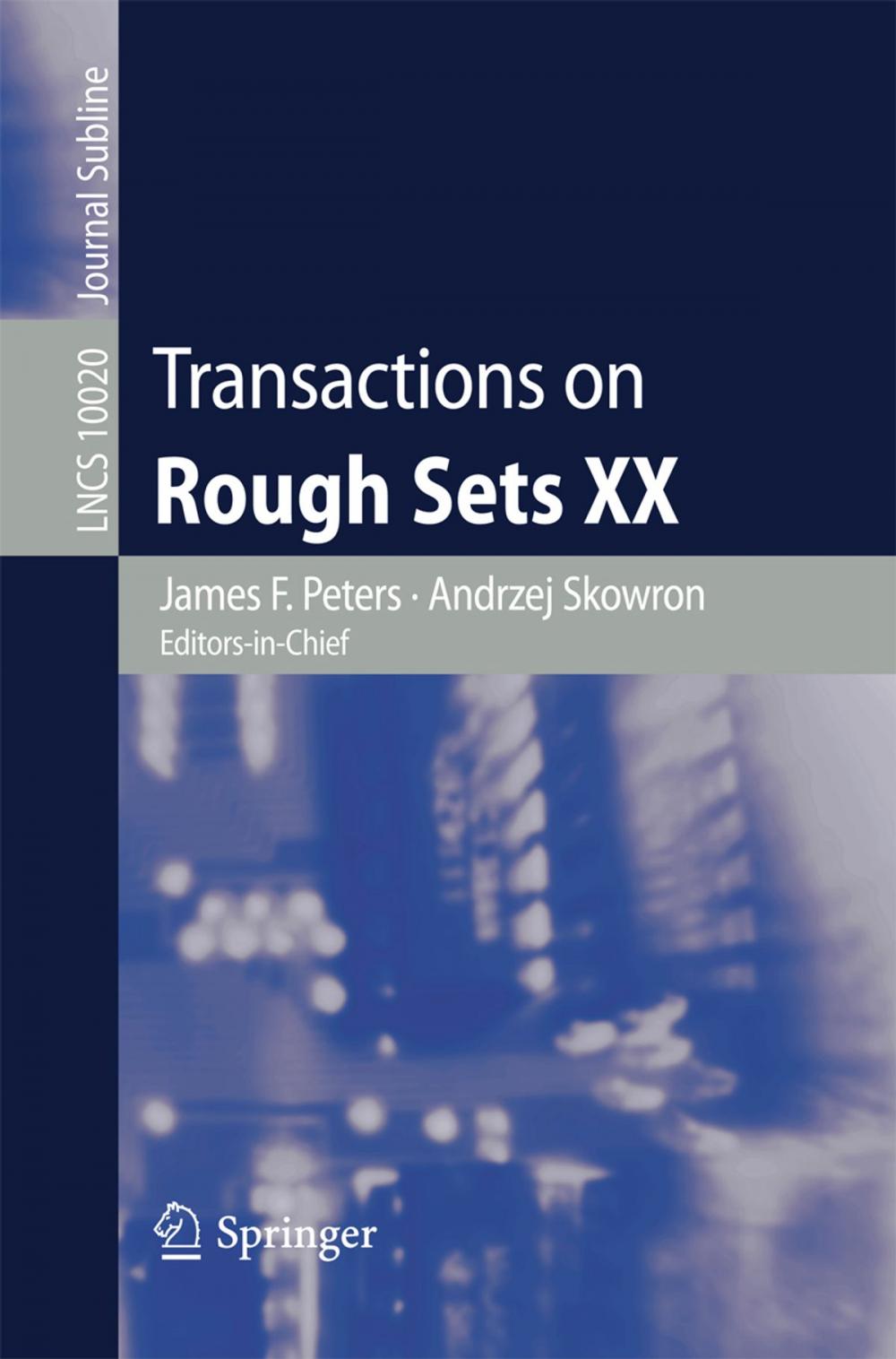 Big bigCover of Transactions on Rough Sets XX