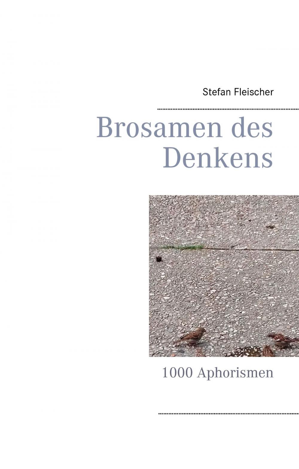 Big bigCover of Brosamen des Denkens