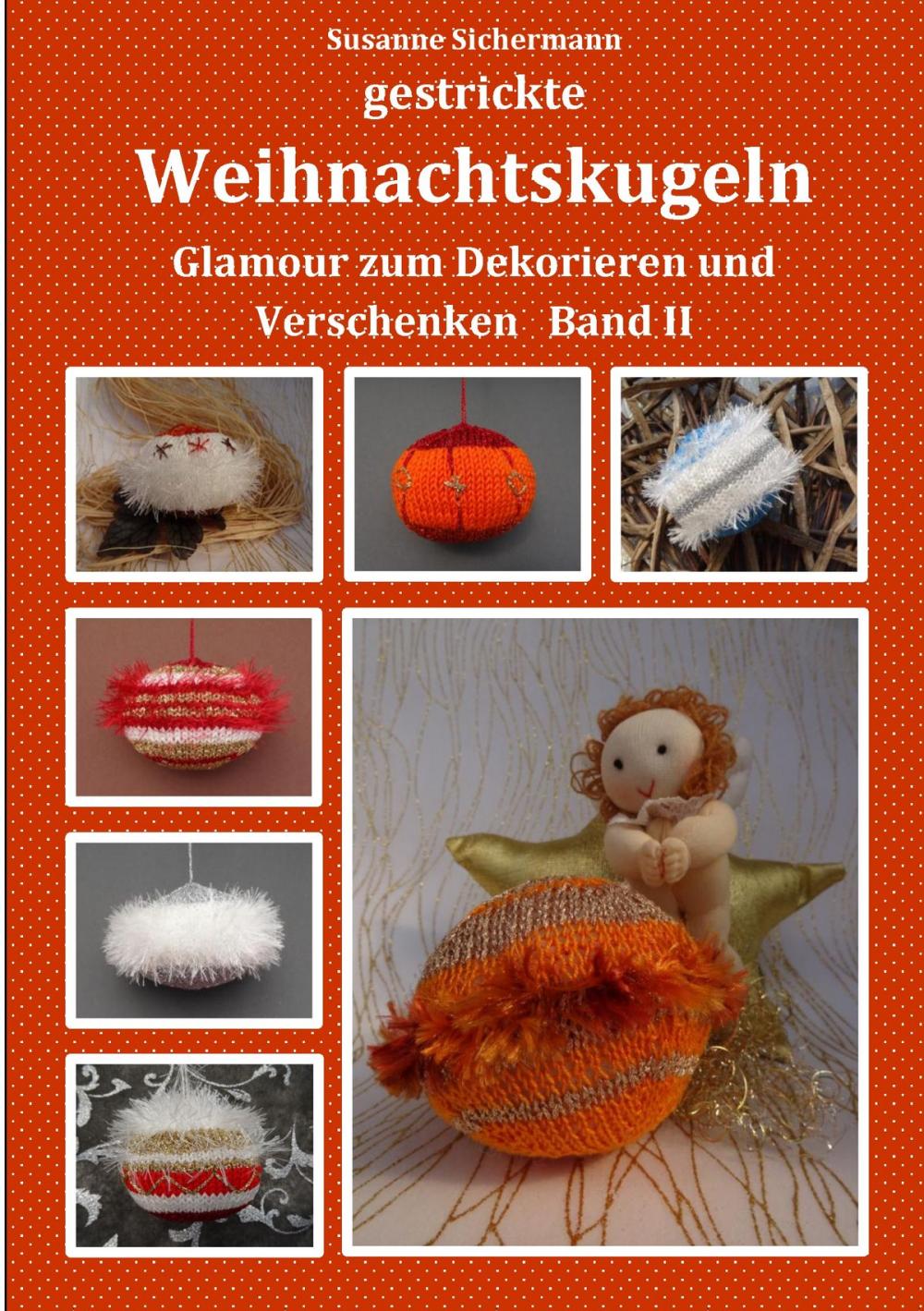 Big bigCover of gestrickte Weihnachtskugeln