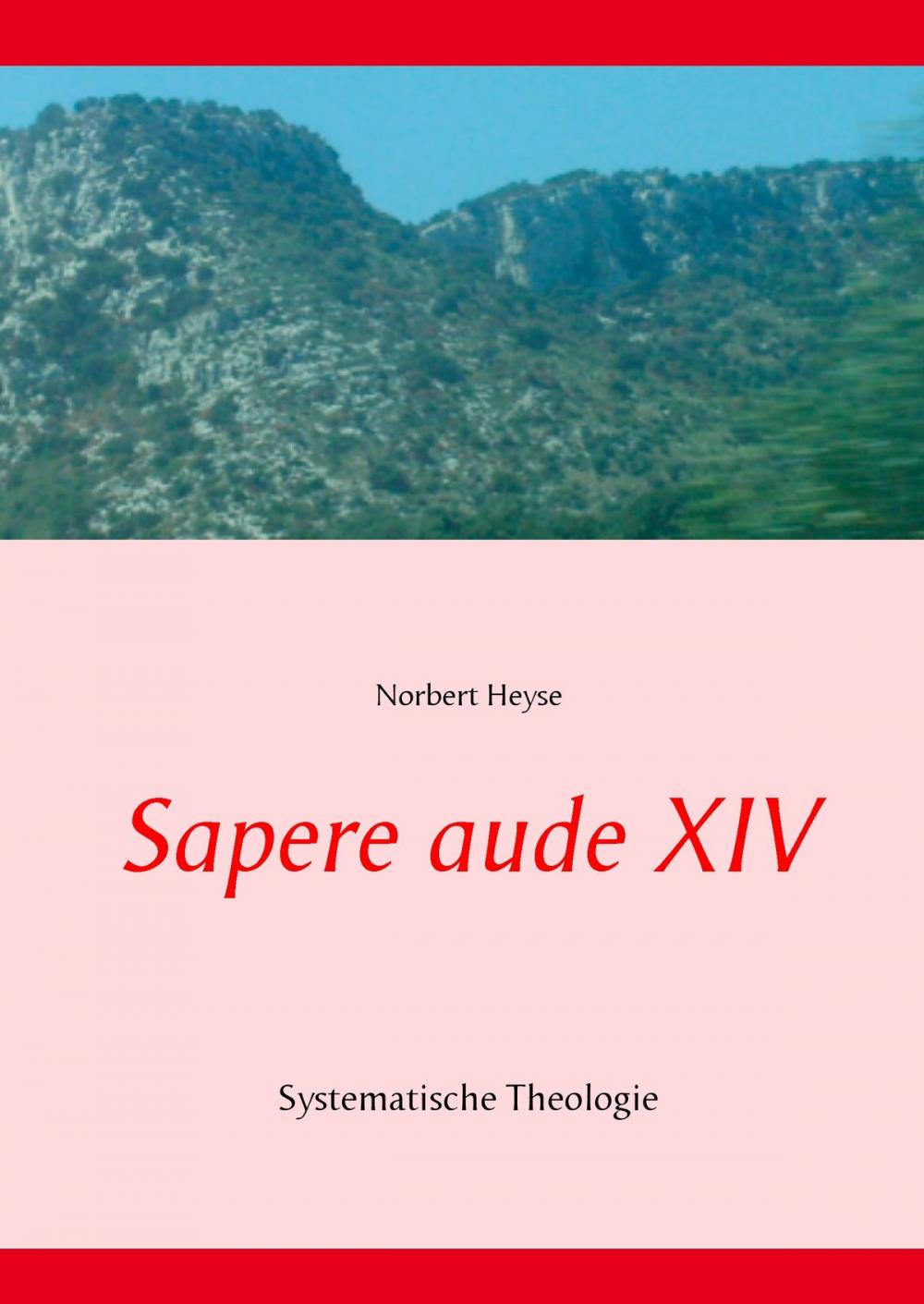 Big bigCover of Sapere aude XIV