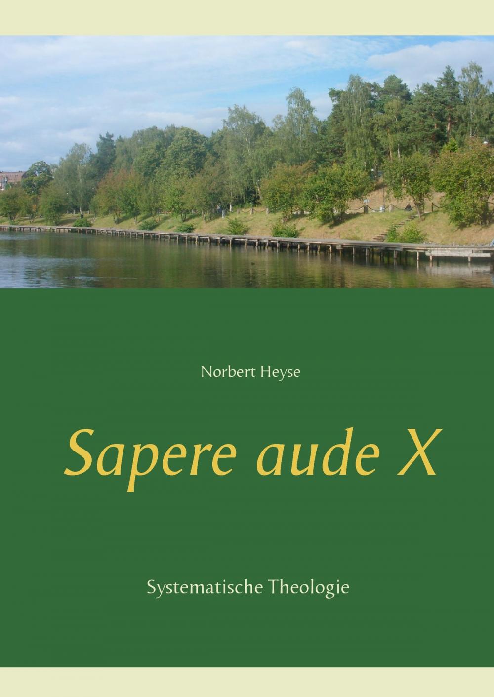 Big bigCover of Sapere aude X