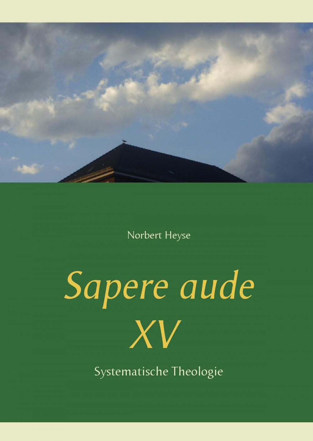 Big bigCover of Sapere aude XV