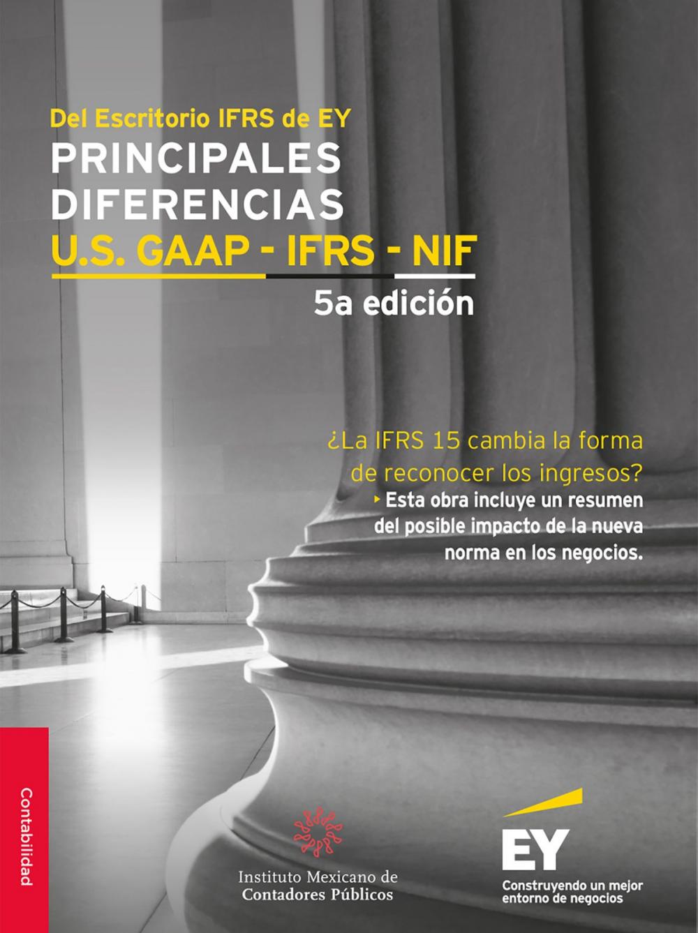 Big bigCover of Principales diferencias U.S. GAAP - IFRS - NIF