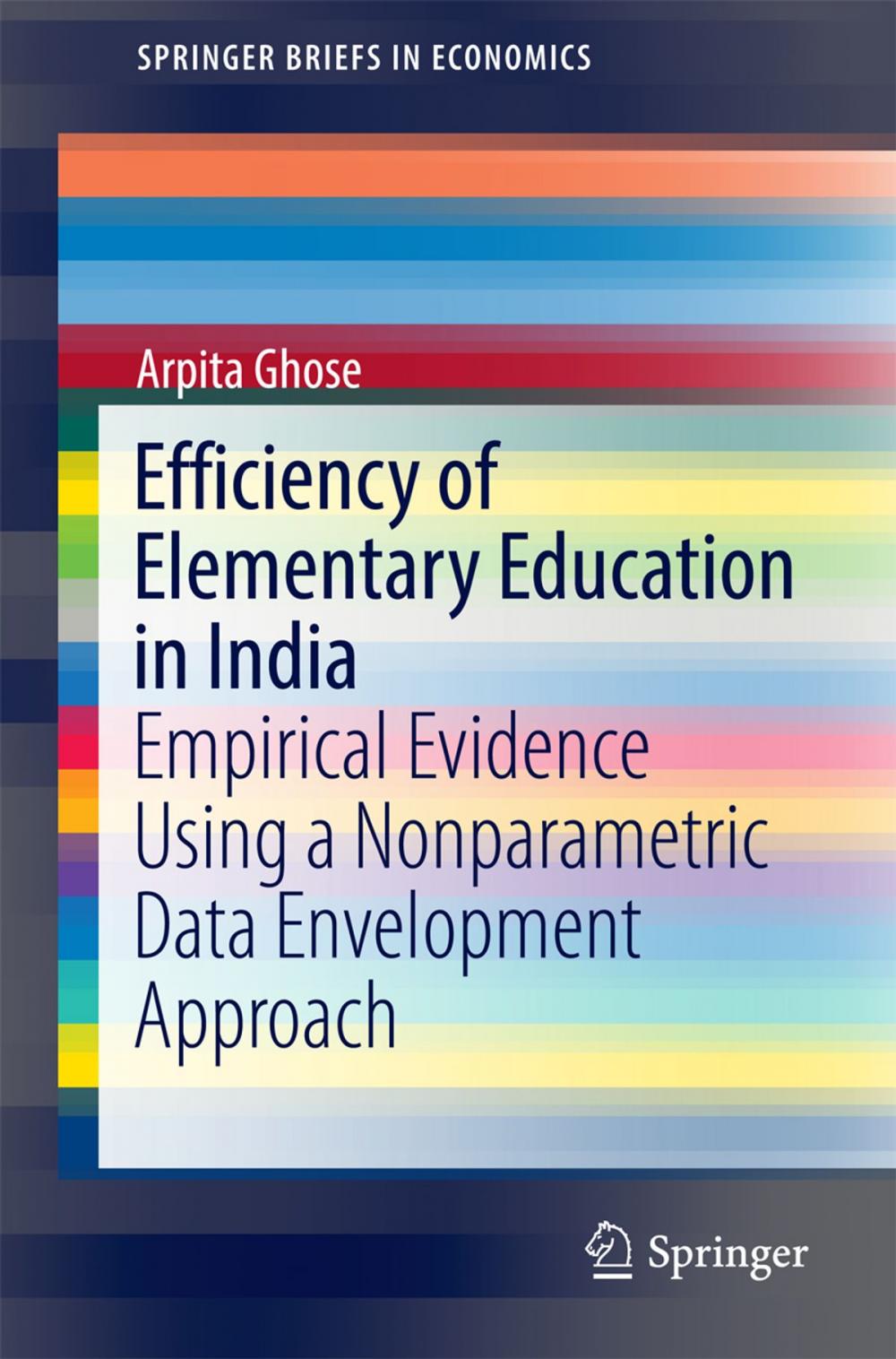 Big bigCover of Efficiency of Elementary Education in India