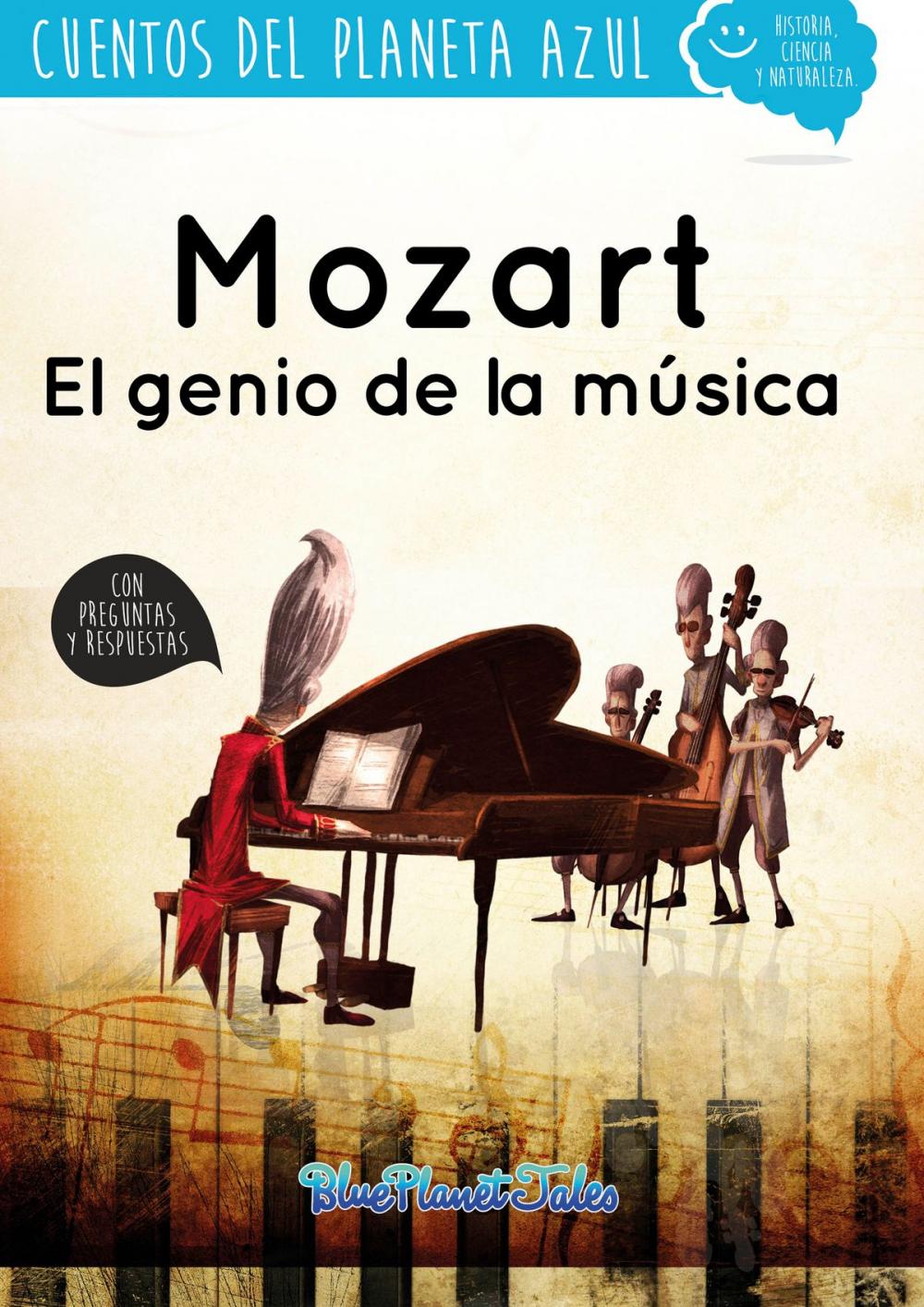 Big bigCover of Mozart, el genio de la música (con Animaciones y Audios)