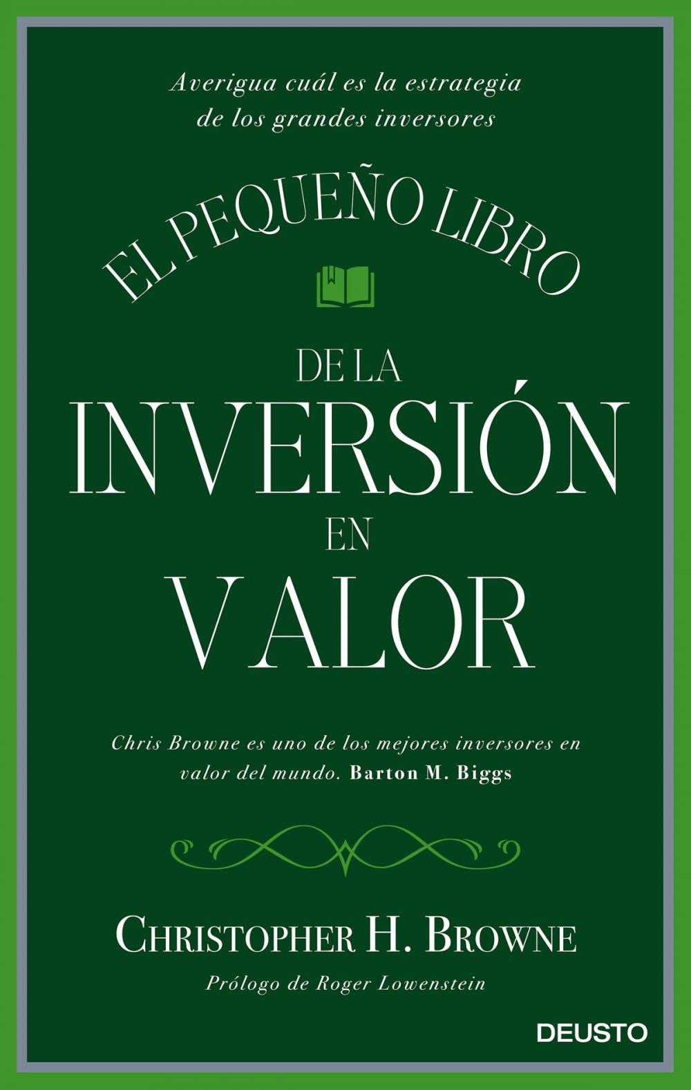 Big bigCover of El pequeño libro de la inversión en valor