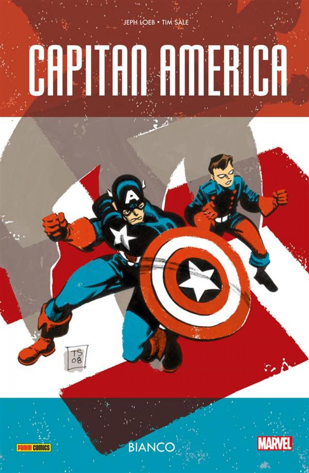 Big bigCover of Capitan America Bianco