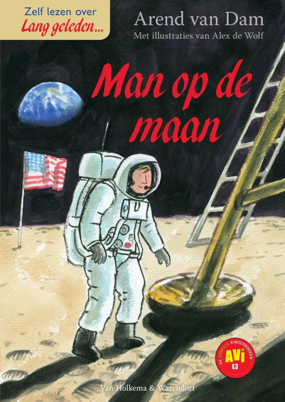 Big bigCover of De man op de maan