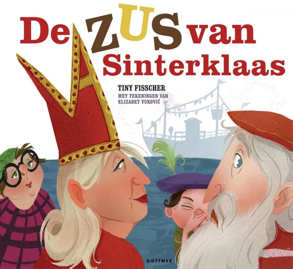 Big bigCover of De zus van Sinterklaas