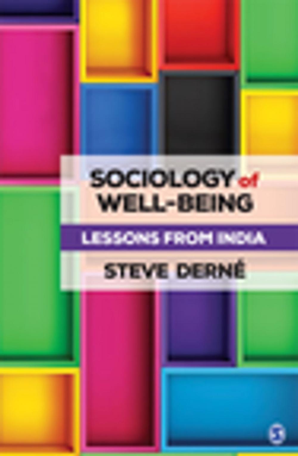 Big bigCover of Sociology of Well-being