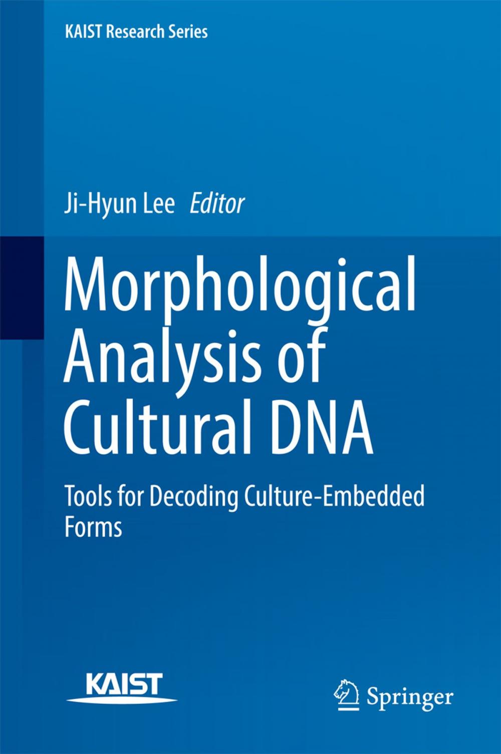 Big bigCover of Morphological Analysis of Cultural DNA