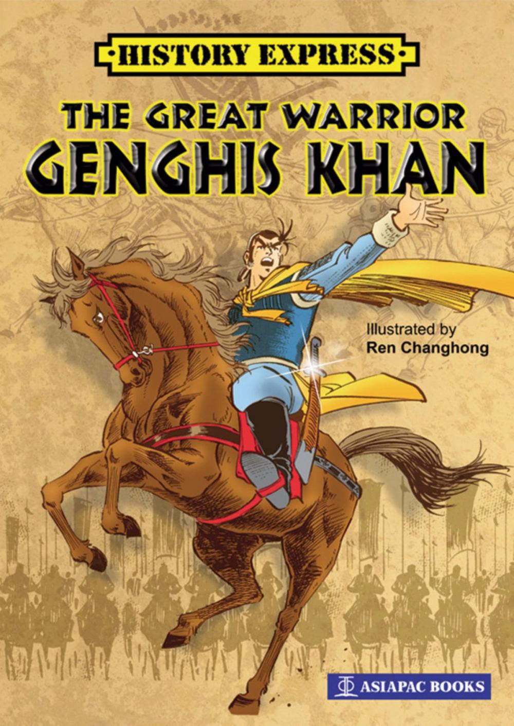 Big bigCover of The Great Warrior Genghis Khan