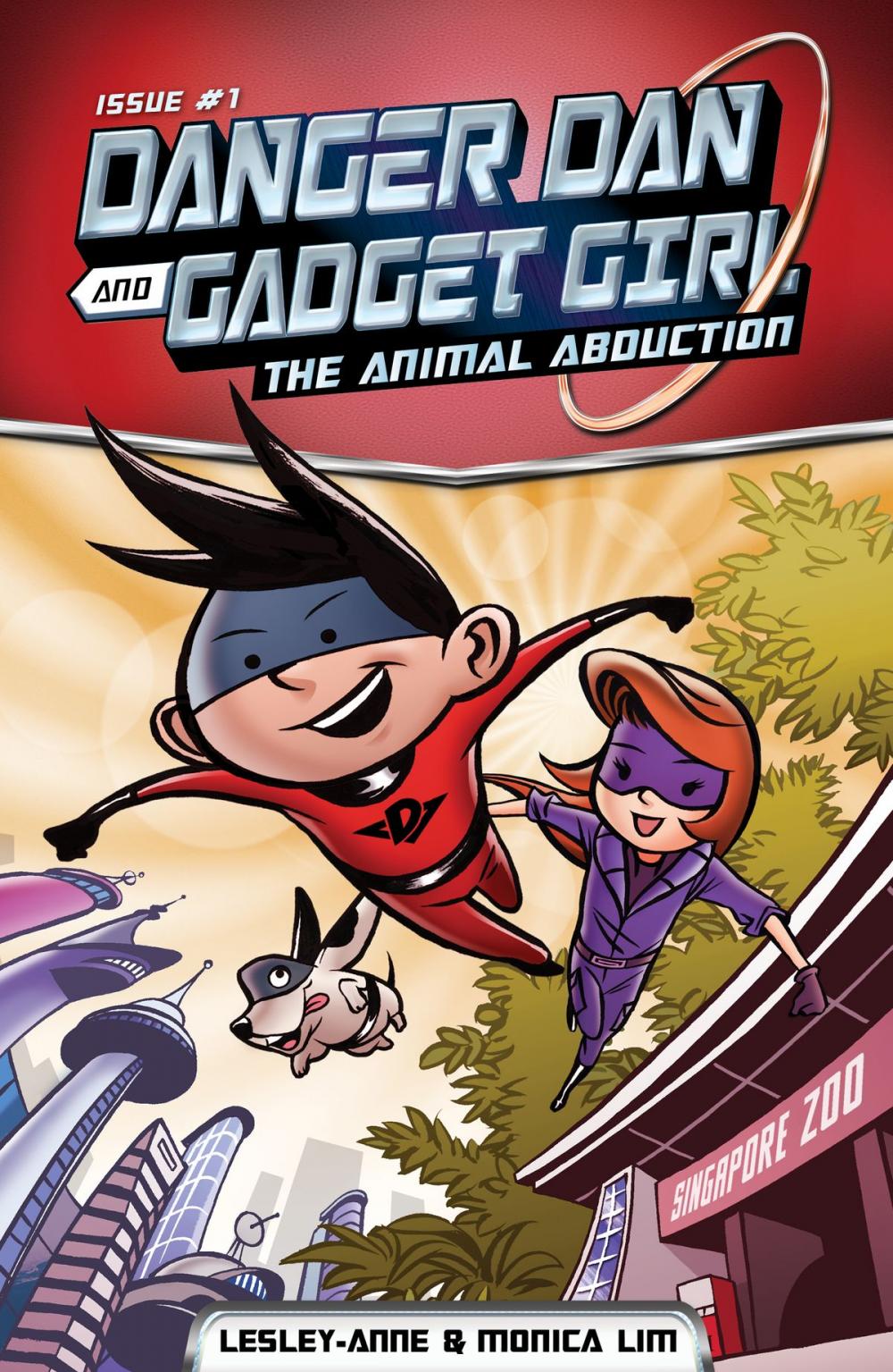 Big bigCover of Danger Dan and Gadget Girl