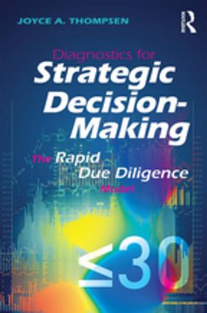 Cover of the book Diagnostics for Strategic Decision-Making by Jeremy Koselak, Brad Lyall