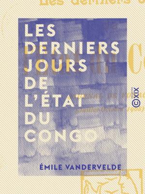 Cover of the book Les Derniers jours de l'État du Congo - Journal de voyage (juillet-octobre 1908) by Édouard Rod