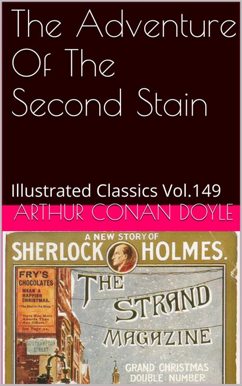 Cover of the book THE ADVENTURE OF THE SECOND STAIN by ARTHUR CONAN DOYLE, af