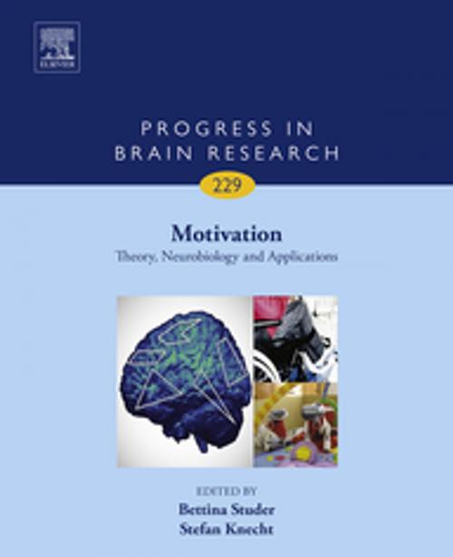 Cover of the book Motivation by Bettina Studer, Stefan Knecht, Elsevier Science