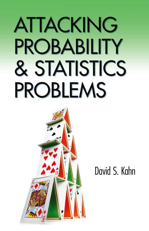 Cover of the book Attacking Probability and Statistics Problems by David S. Kahn, Dover Publications