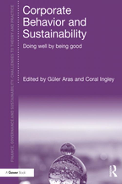 Cover of the book Corporate Behavior and Sustainability by , Taylor and Francis