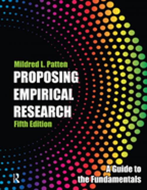 Cover of the book Proposing Empirical Research by Mildred L. Patten, Taylor and Francis