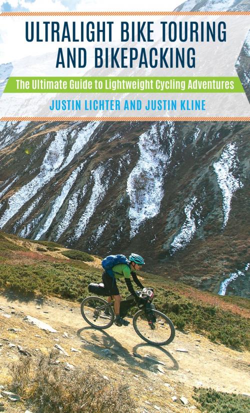 Cover of the book Ultralight Bike Touring and Bikepacking by Justin Lichter, Justin Kline, Falcon Guides