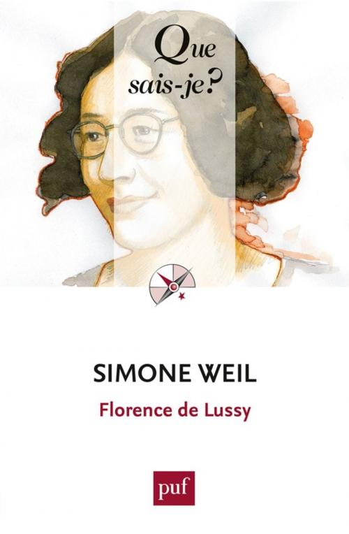 Cover of the book Simone Weil by Florence de Lussy, Presses Universitaires de France