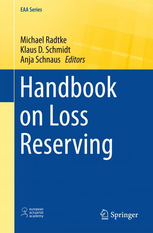 Cover of the book Handbook on Loss Reserving by , Springer International Publishing