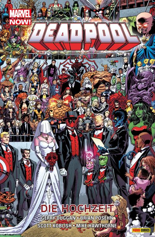 Cover of the book Marvel Now! Deadpool 5 - Die Hochzeit by Gerry Duggan, Marvel bei Panini Comics