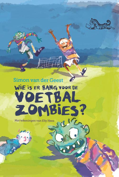 Cover of the book Wie is er bang voor de voetbalzombies? by Simon van der Geest, Singel Uitgeverijen