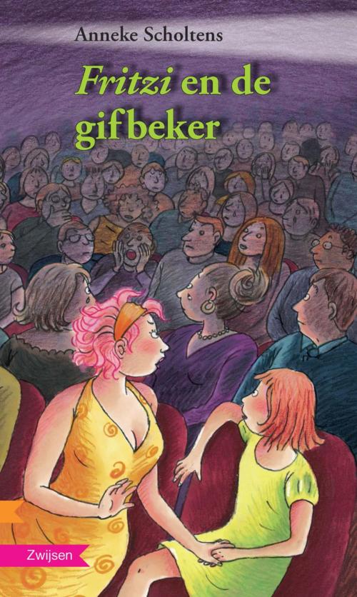 Cover of the book Fritzi en de gifbeker by Anneke Scholtens, Zwijsen Uitgeverij