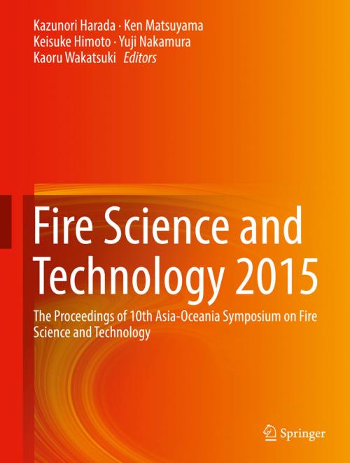 Cover of the book Fire Science and Technology 2015 by , Springer Singapore