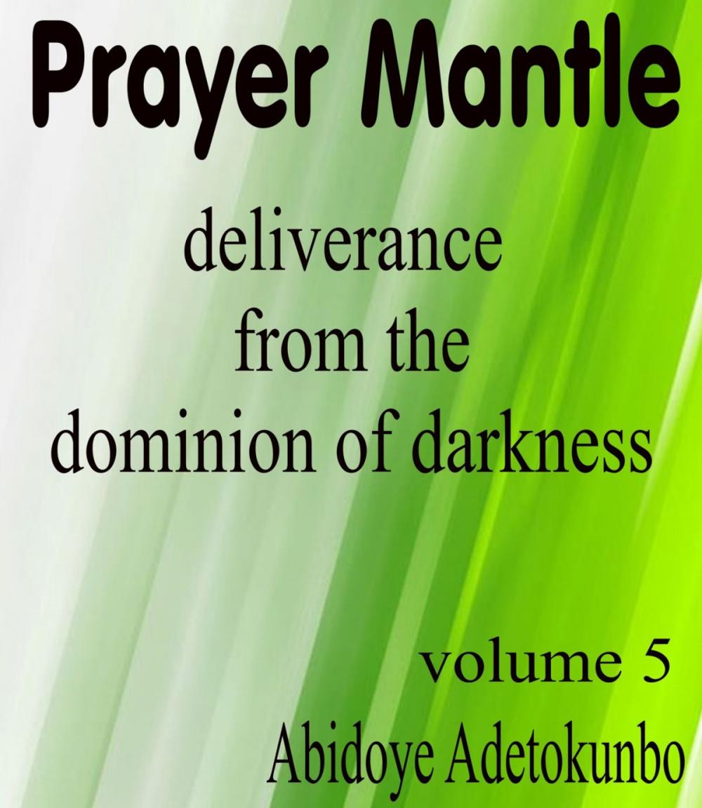 Big bigCover of Prayer Mantle