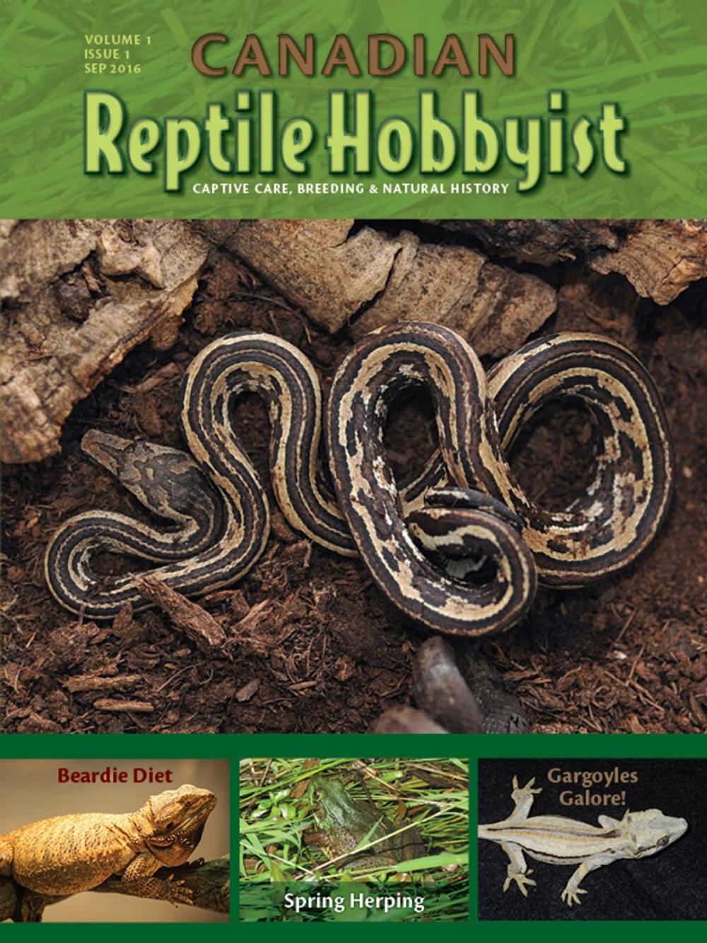 Big bigCover of Canadian Reptile Hobbyist Sept 2016