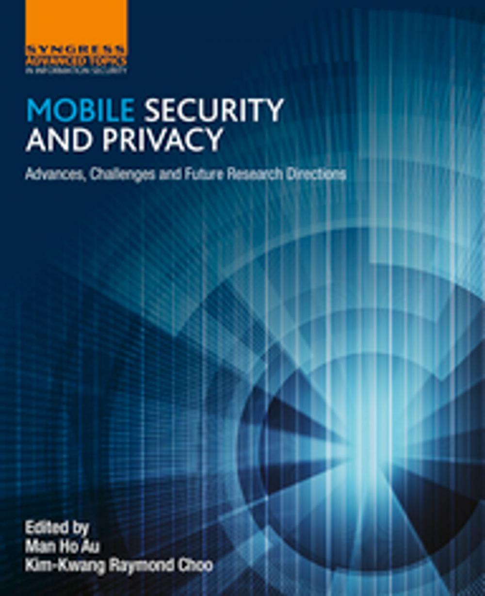 Big bigCover of Mobile Security and Privacy