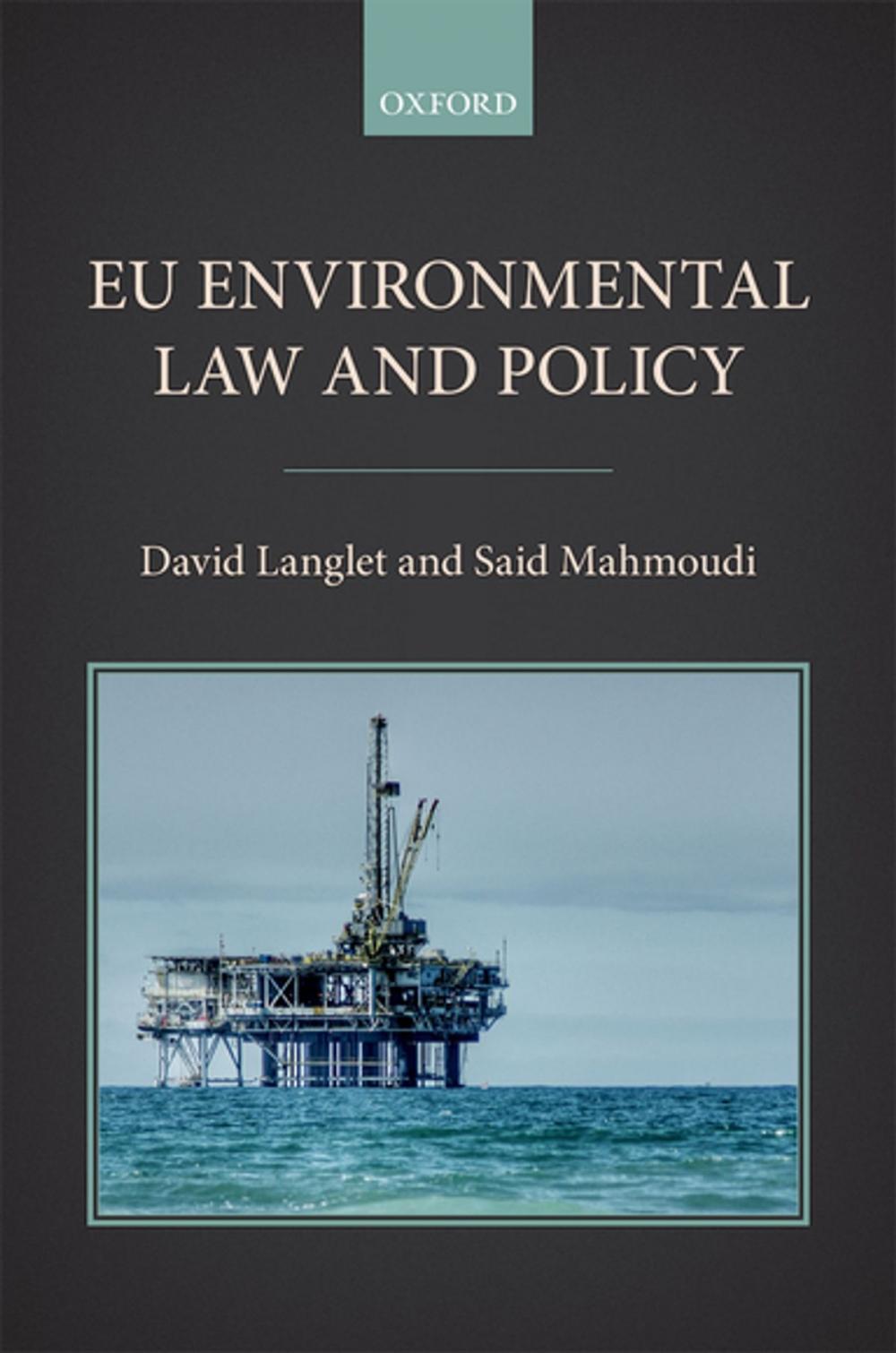 Big bigCover of EU Environmental Law and Policy