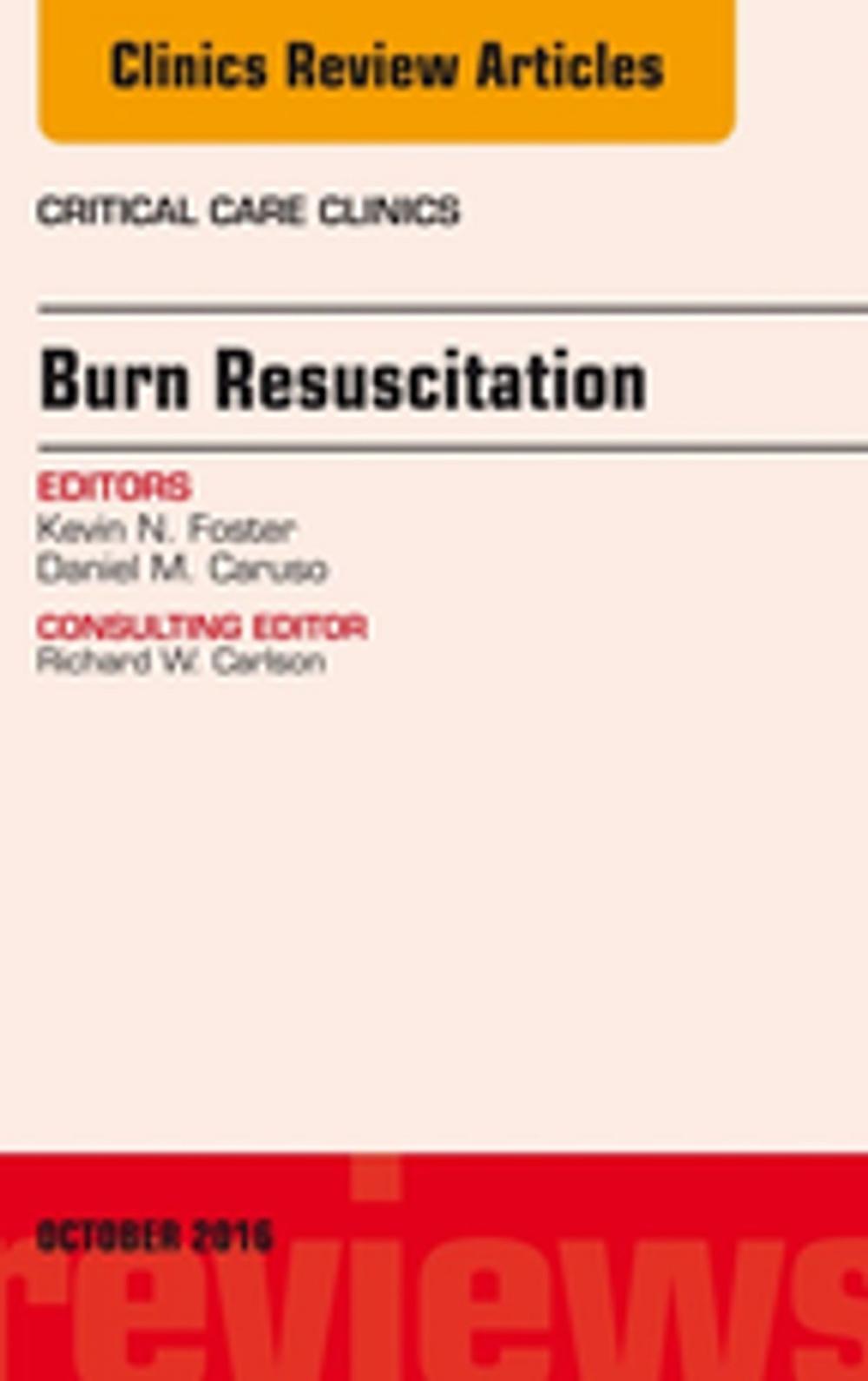 Big bigCover of Burn Resuscitation, An Issue of Critical Care Clinics, E-Book